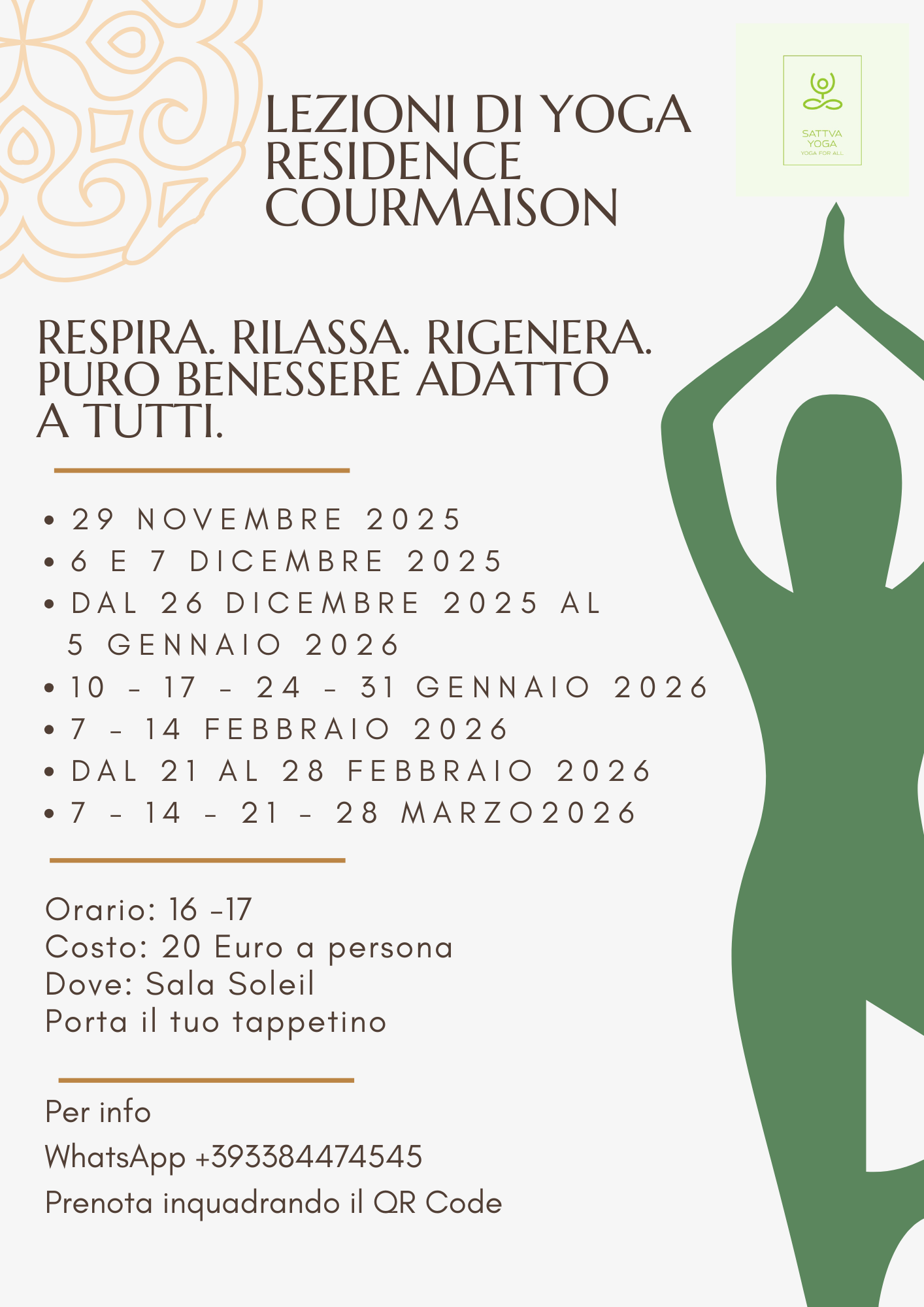 Residence CourMaison: Lezione singola di gruppo