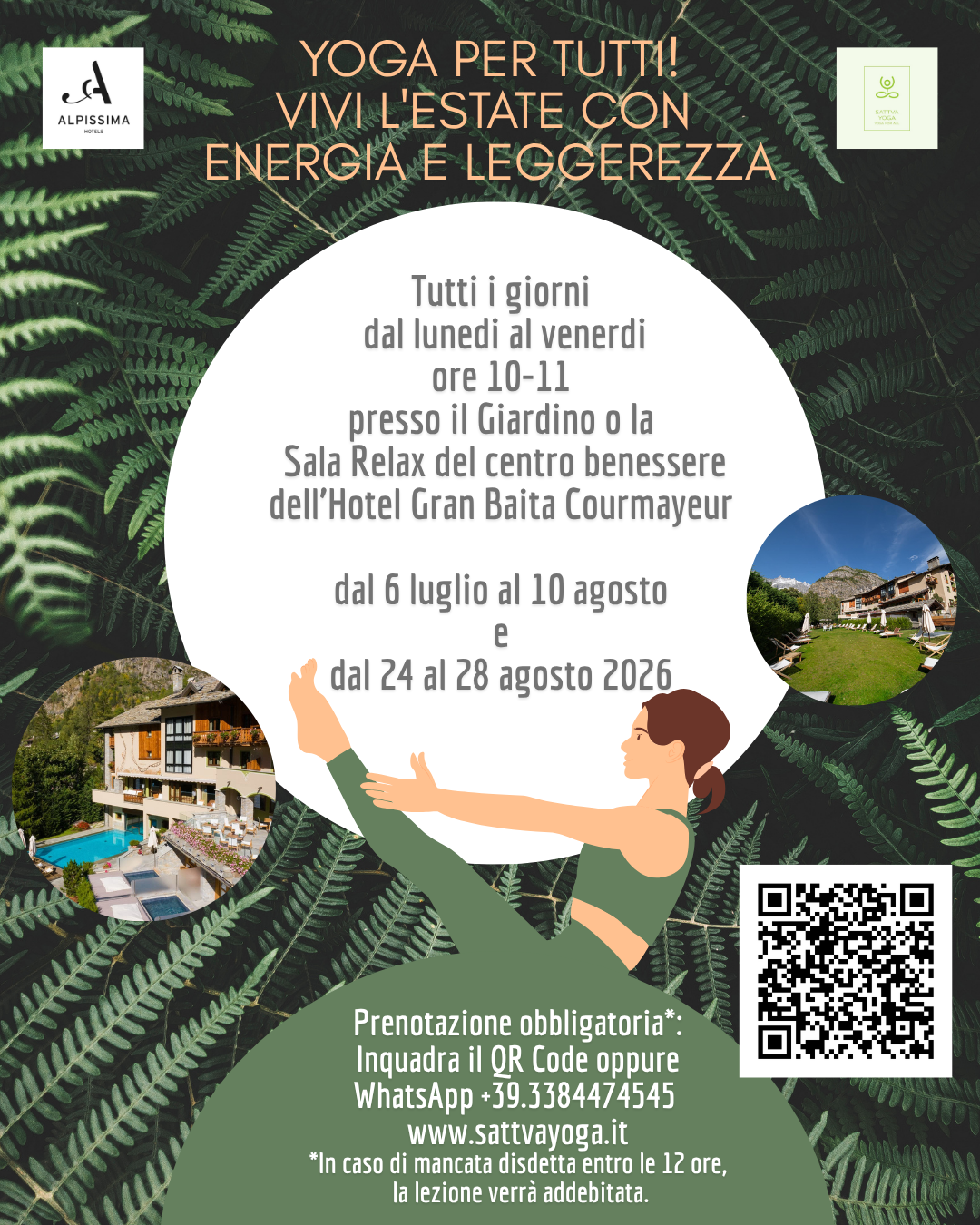 Gran Baita lezione di gruppo YOGA